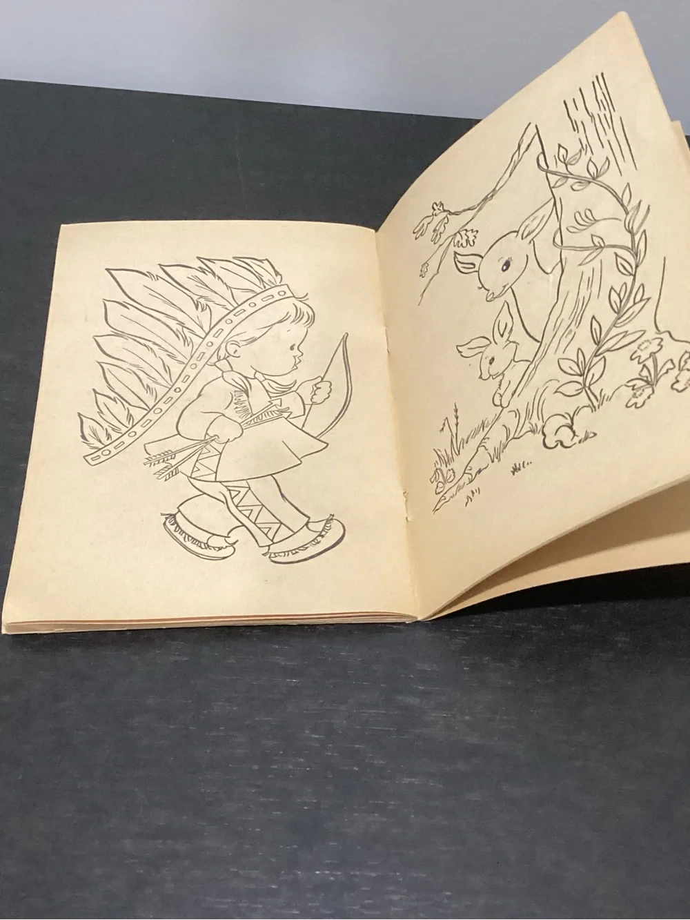 Coloring book vintage 1912 vintage